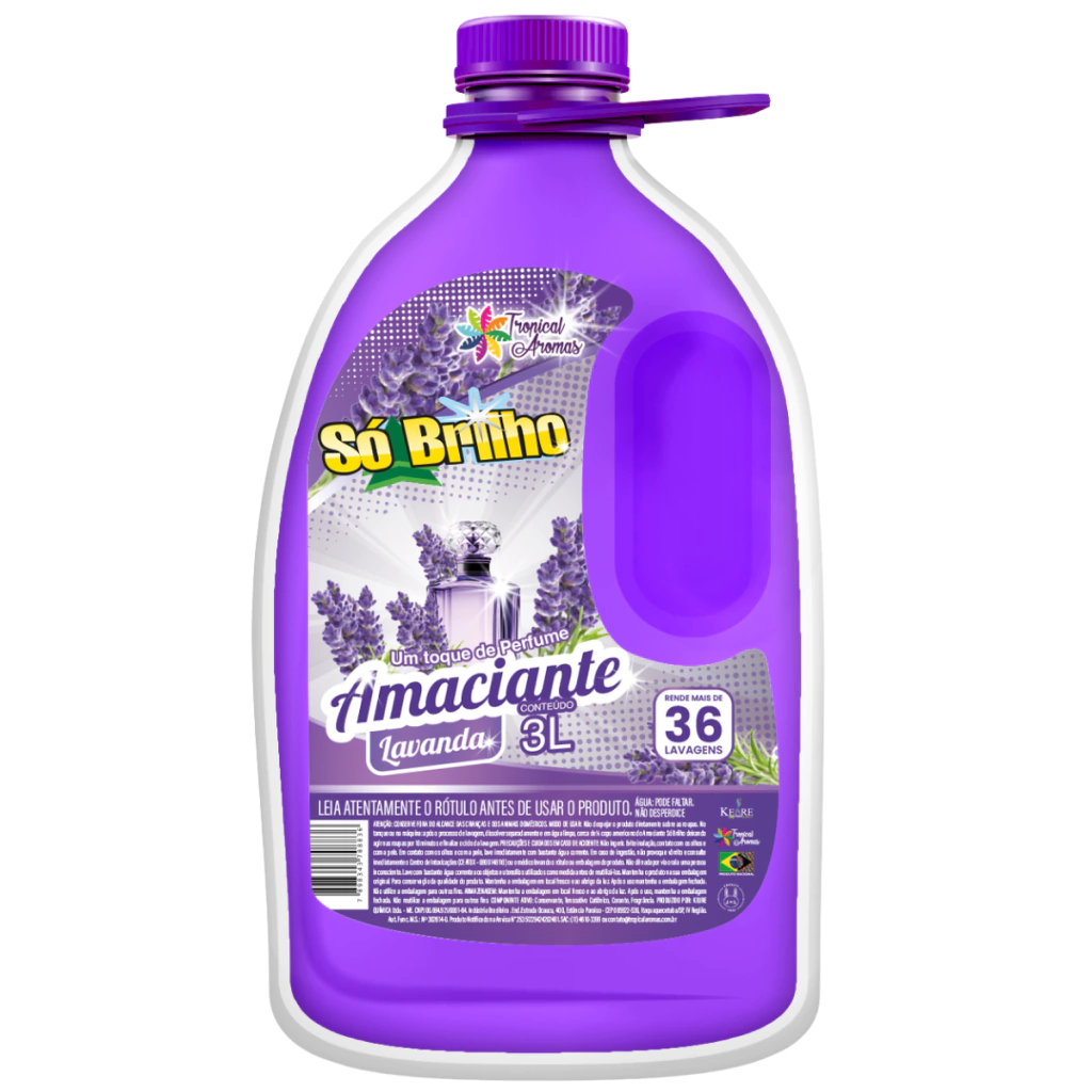 [5938790] Amaciante de Roupas 3 Lts Tropical Aromas  - Lavanda